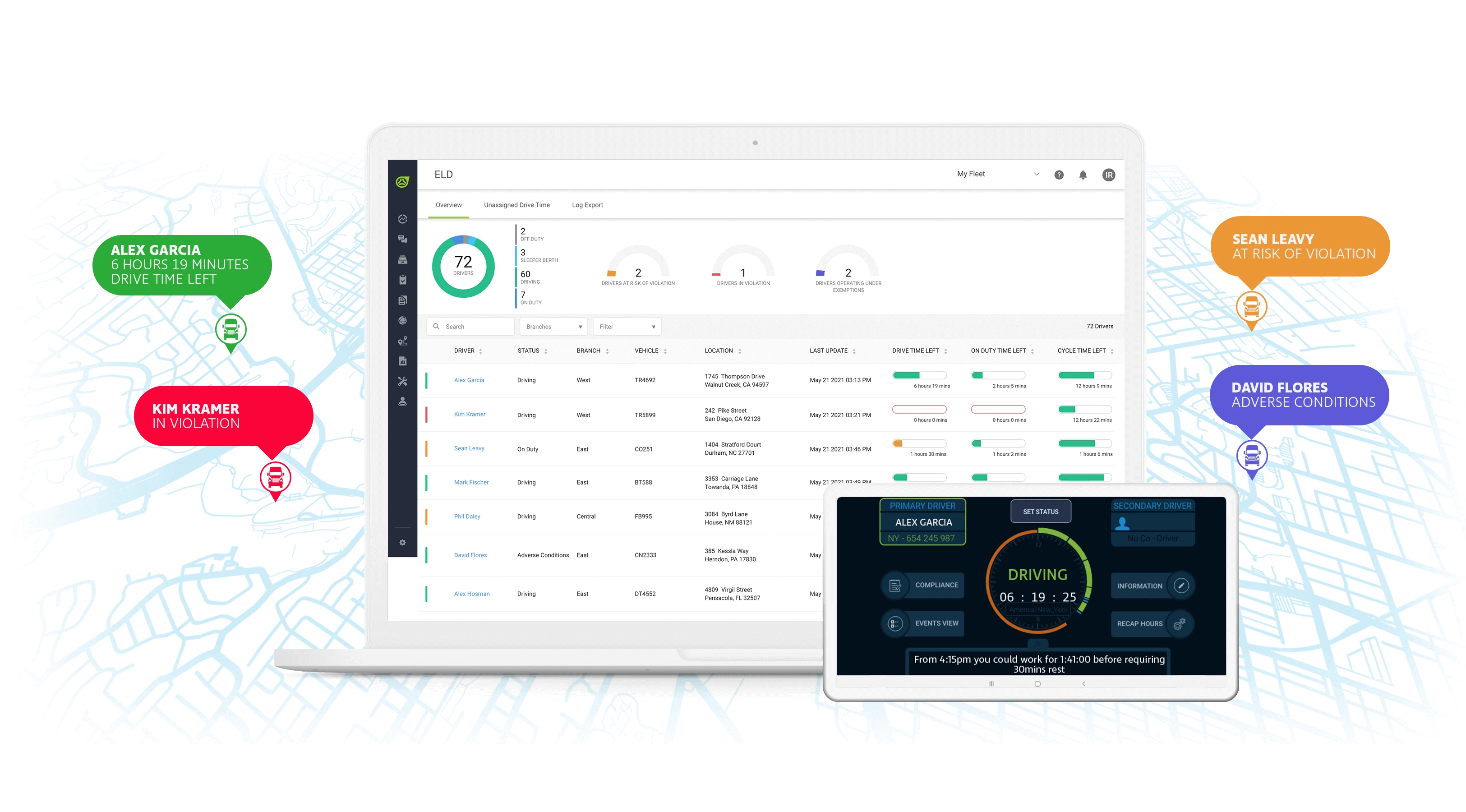 NOVA ELD Mobile App